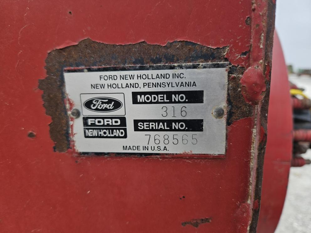 Image for 1989 New Holland 316
