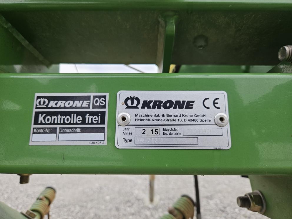 Image for 2015 Krone KW7.82T
