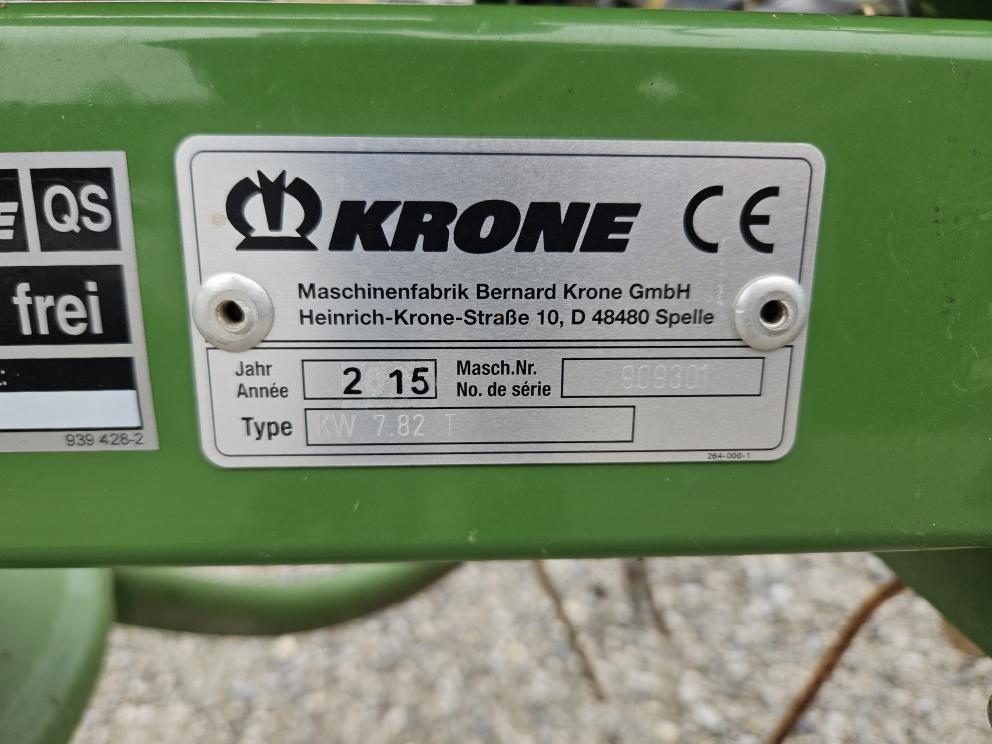 Image for 2015 Krone KW7.82T