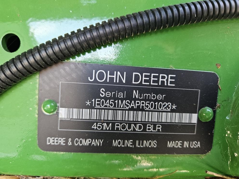 Image for 2023 John Deere 451M