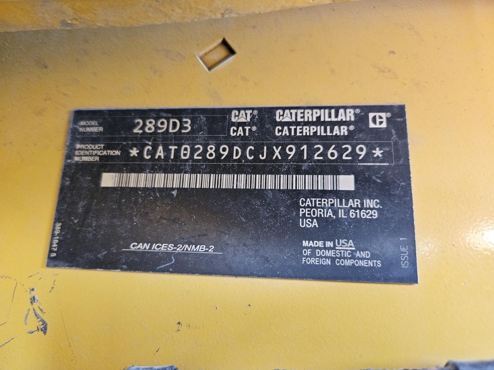 Image for 2022 Caterpillar 289D3