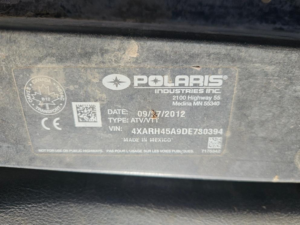 Image for 2012 Polaris Ranger 400