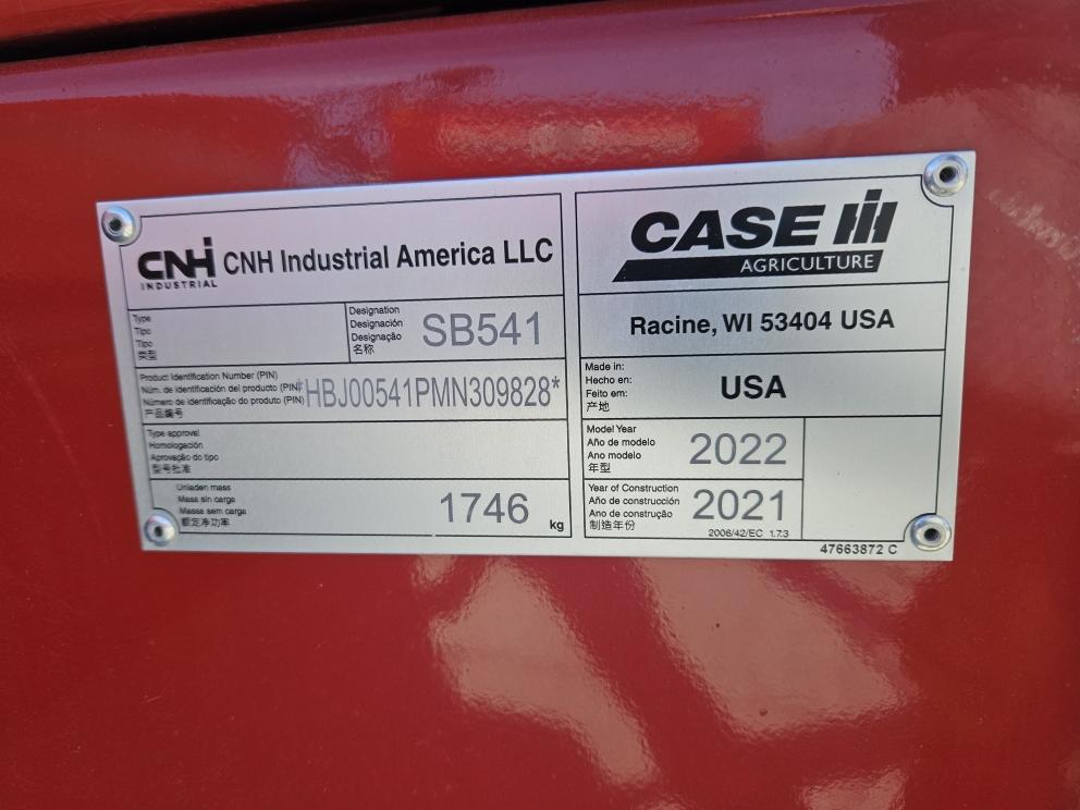 Image for 2022 Case IH SB541C