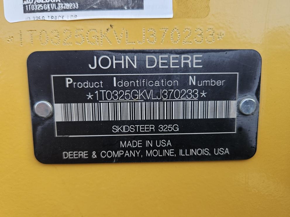 Image for 2020 John Deere 325G