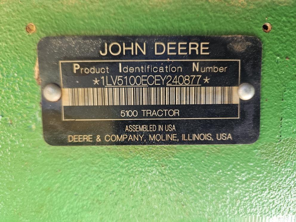 Image for 2014 John Deere 5100E