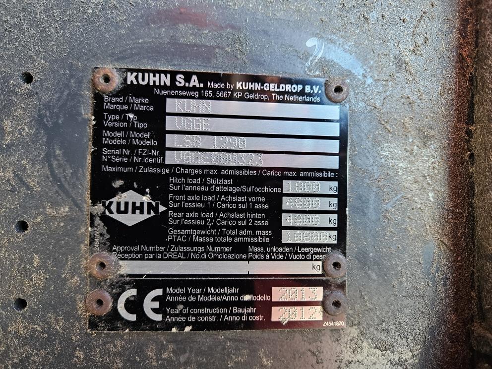 Image for 2012 Kuhn LSB1290