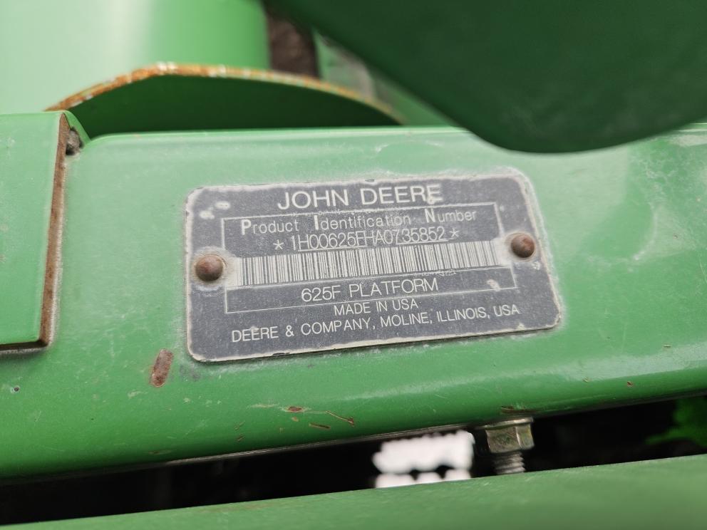 Image for 2010 John Deere 625F