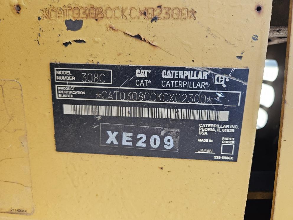 Image for 2007 Caterpillar 308C