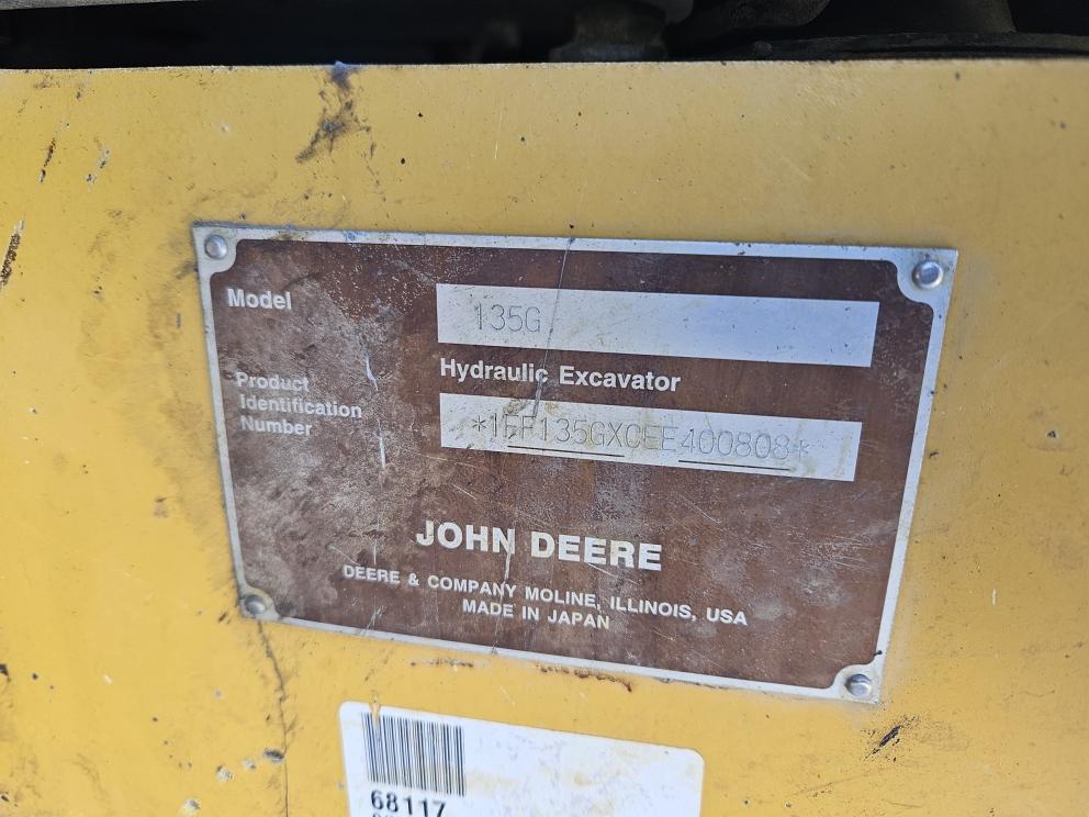 Image for 2015 John Deere 135G