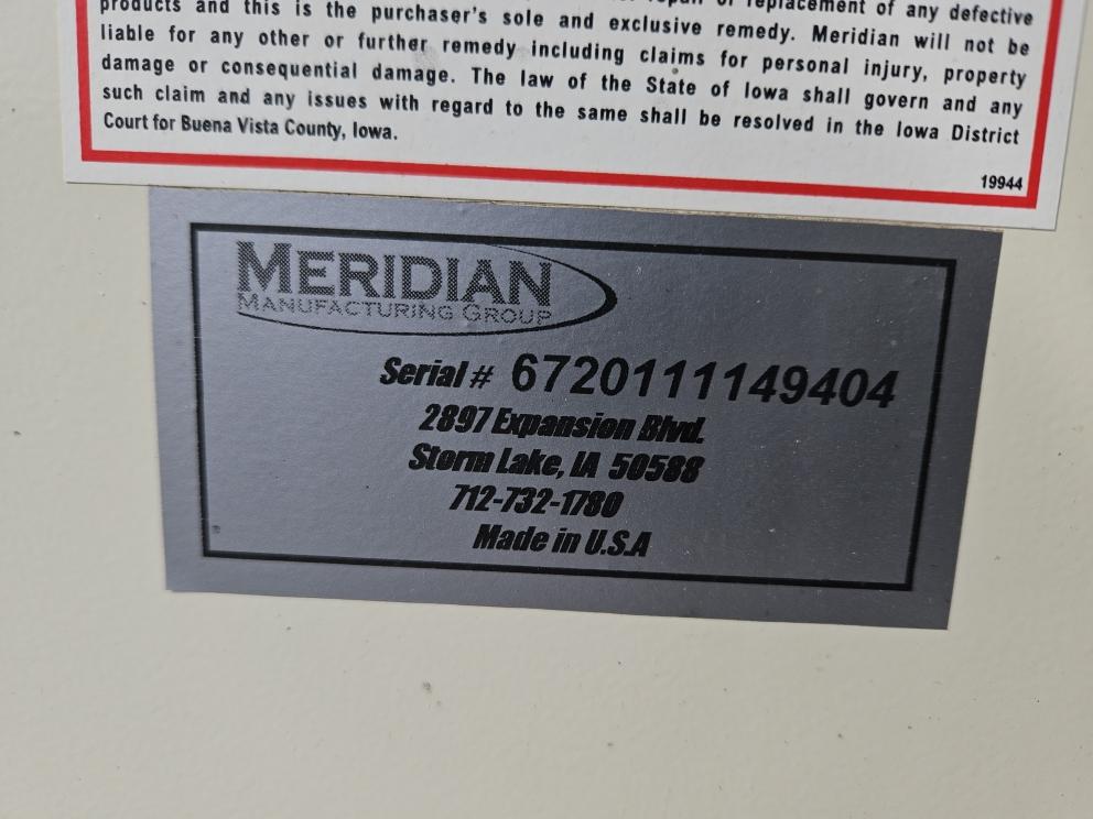 Image for 2012 Meridian 110BST