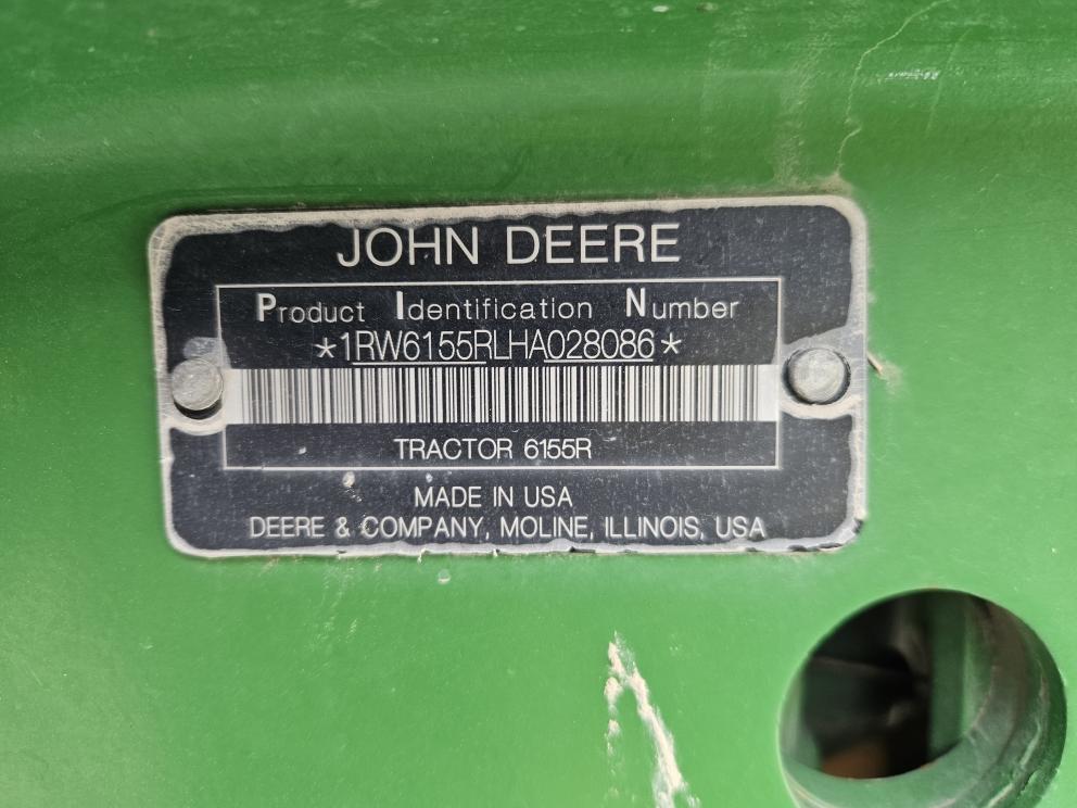 Image for 2017 John Deere 6155R