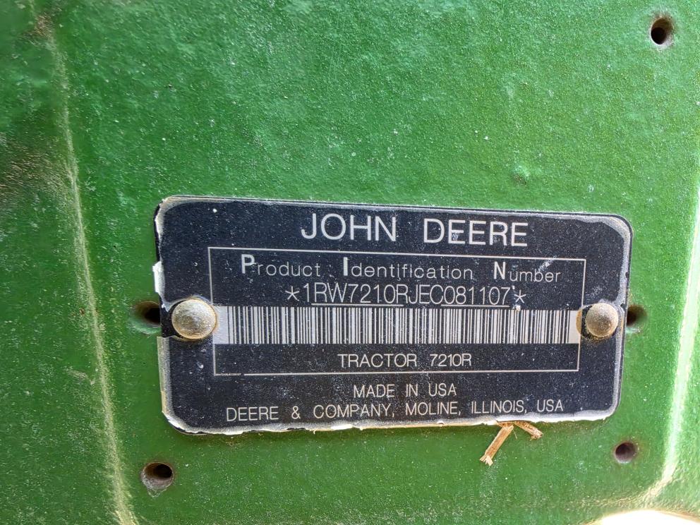 Image for 2014 John Deere 7210R