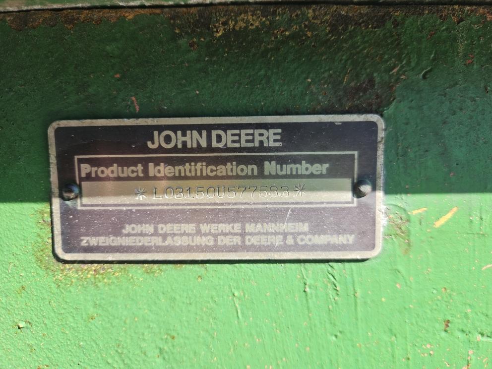 Image for 1986 John Deere 3150