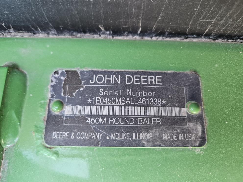 Image for 2020 John Deere 450M