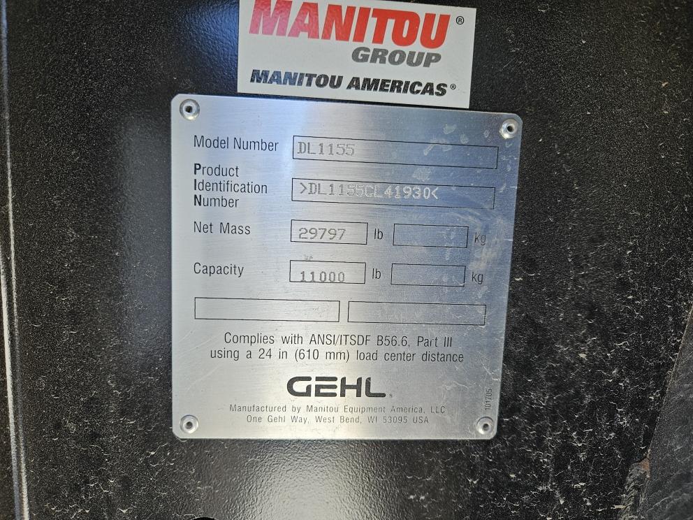 Image for Gehl DL11-55