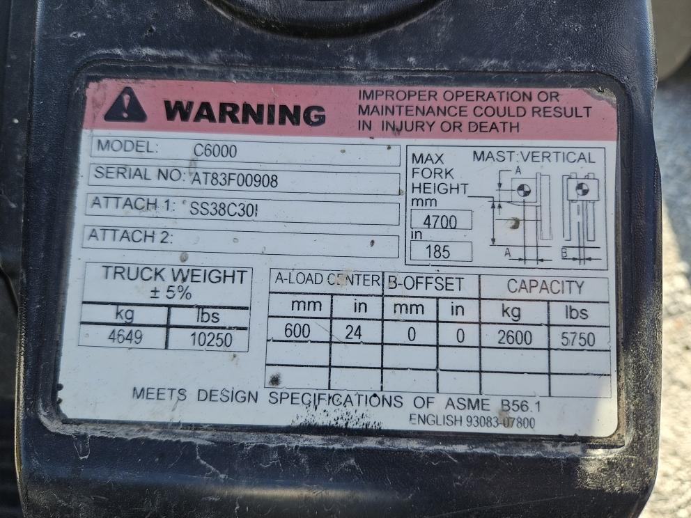 Image for Caterpillar C6000