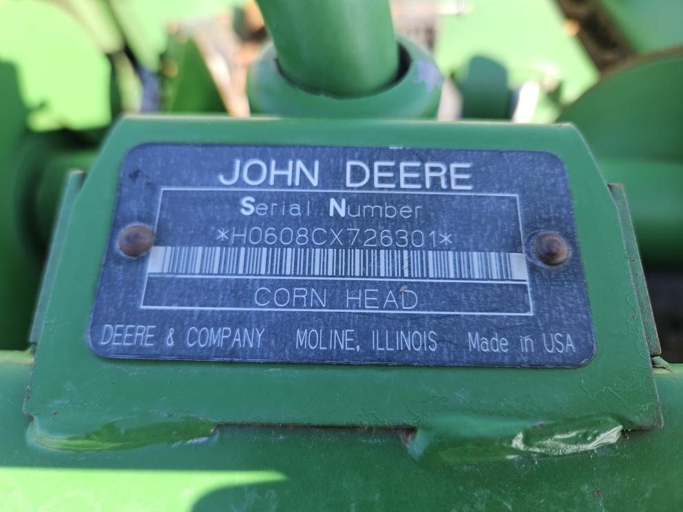 Image for 2008 John Deere 608C