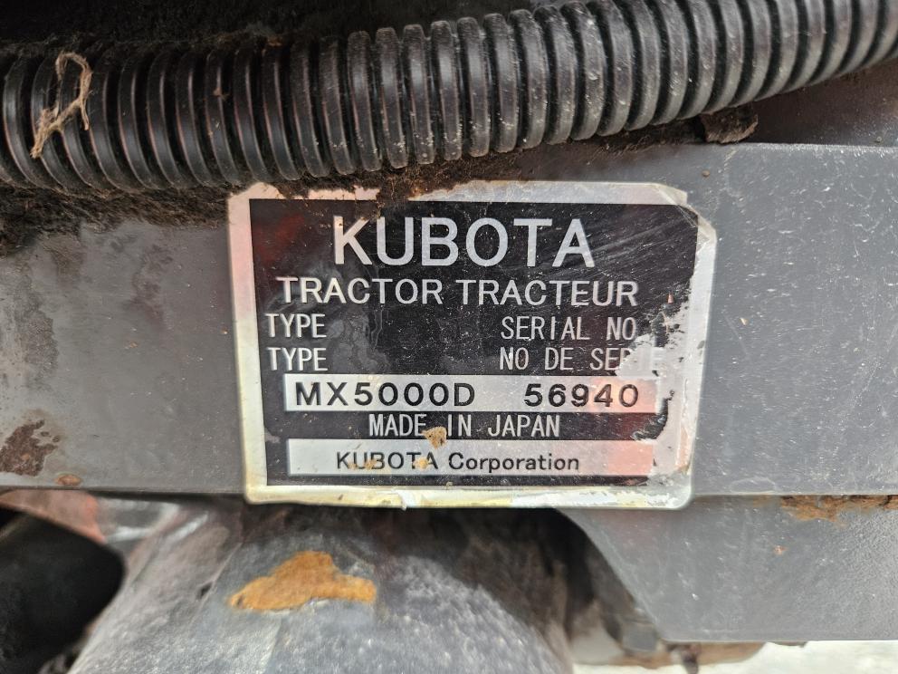 Image for 2005 Kubota MX5000