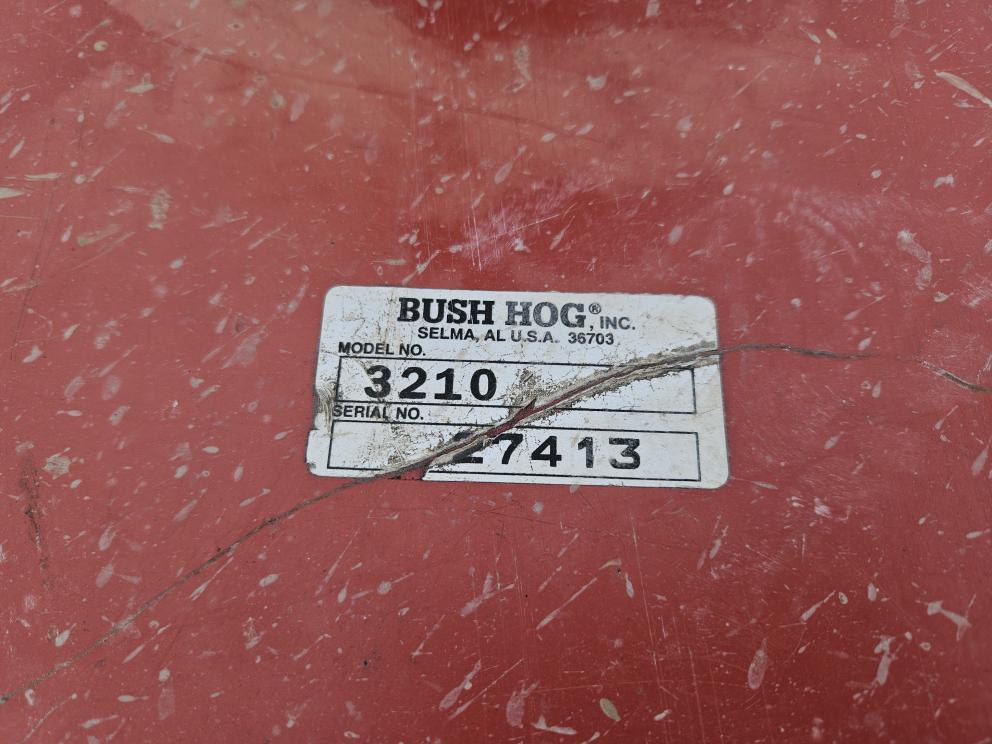 Image for Bush Hog 3210