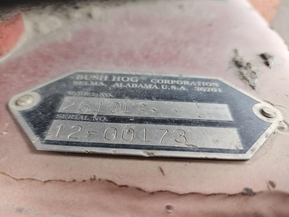 Image for Bush Hog 2610L
