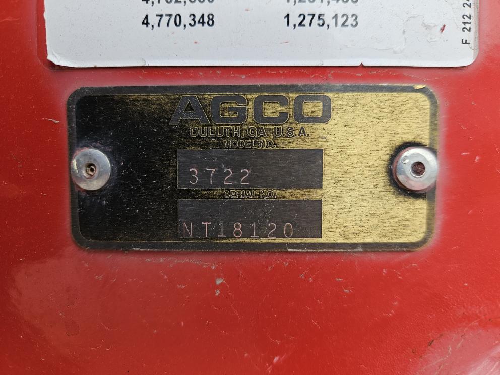 Image for 2014 Agco 3722