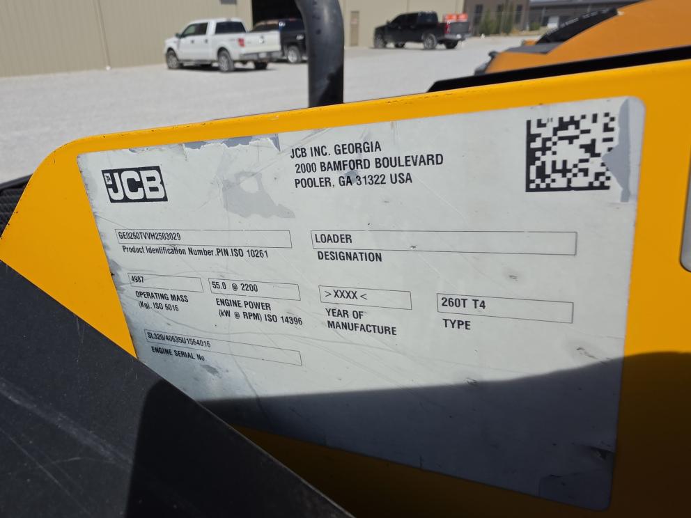 Image for 2017 JCB 260T