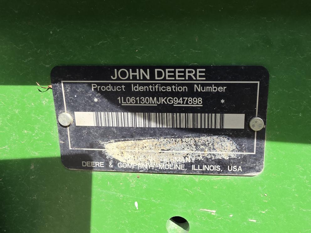 Image for 2019 John Deere 6130M