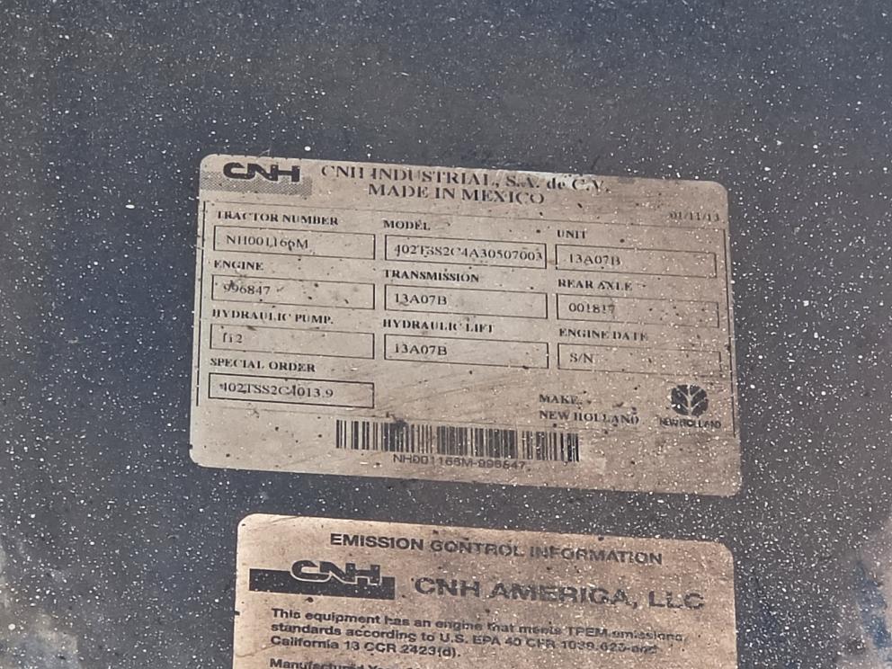 Image for 2013 New Holland TS6.120