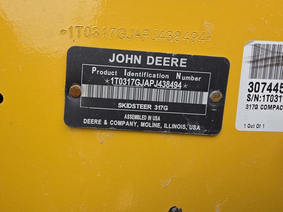 Image for 2023 John Deere 317G