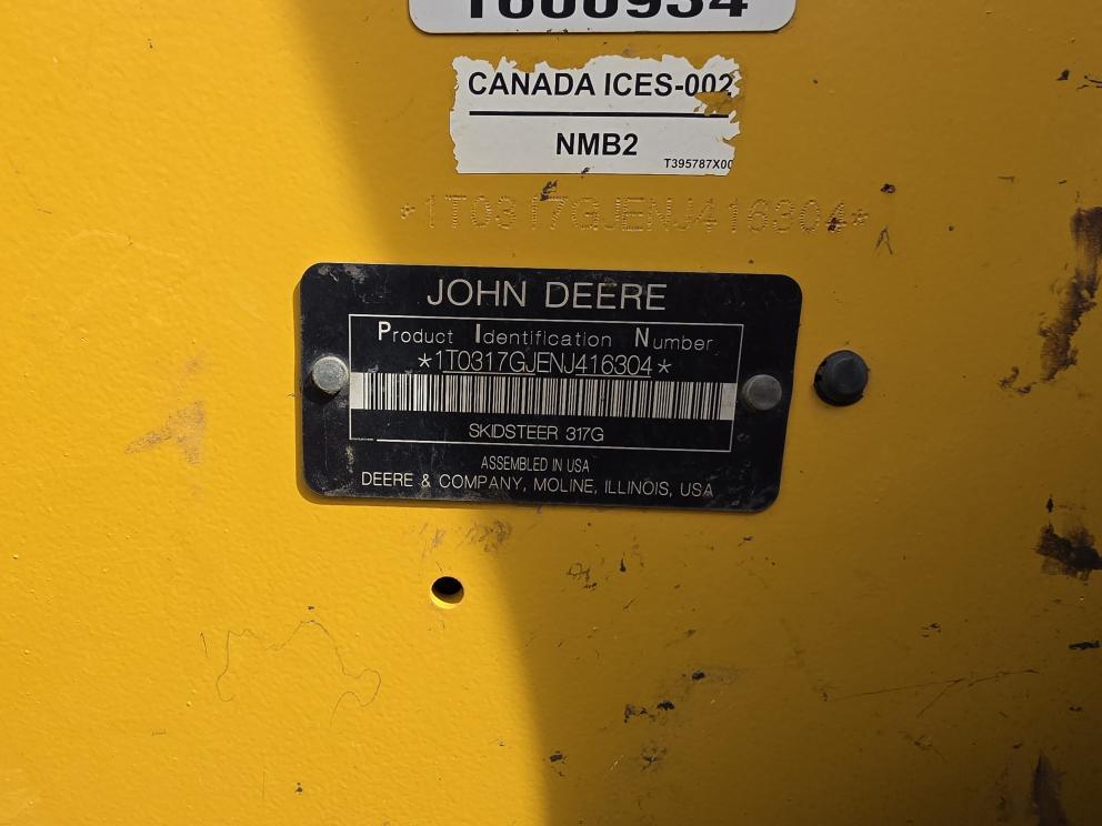 Image for 2022 John Deere 317G