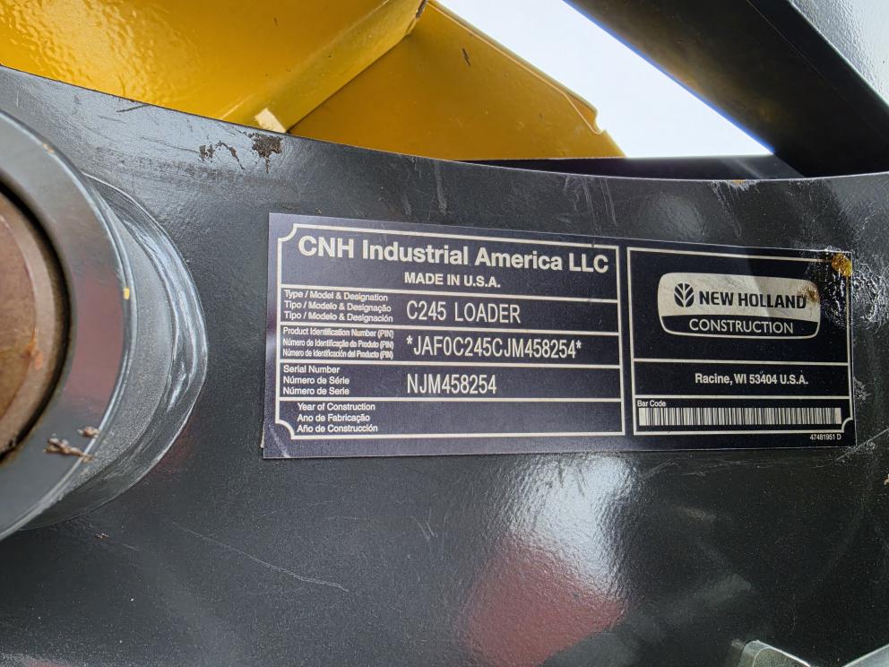 Image for 2018 New Holland C245