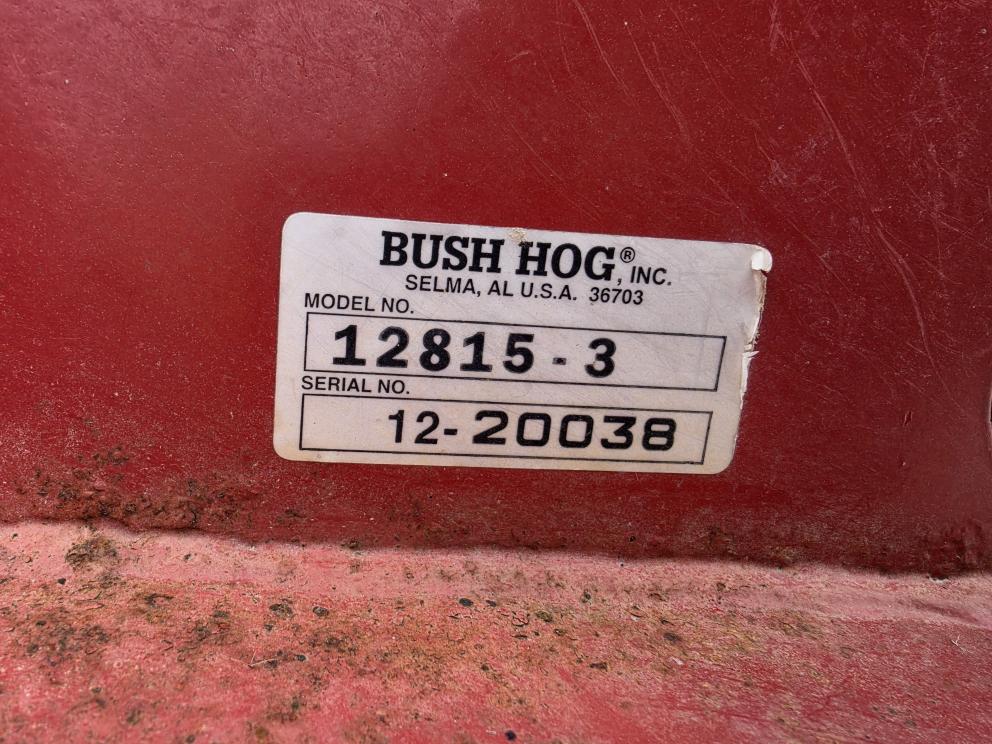Image for 2007 Bush Hog 12815
