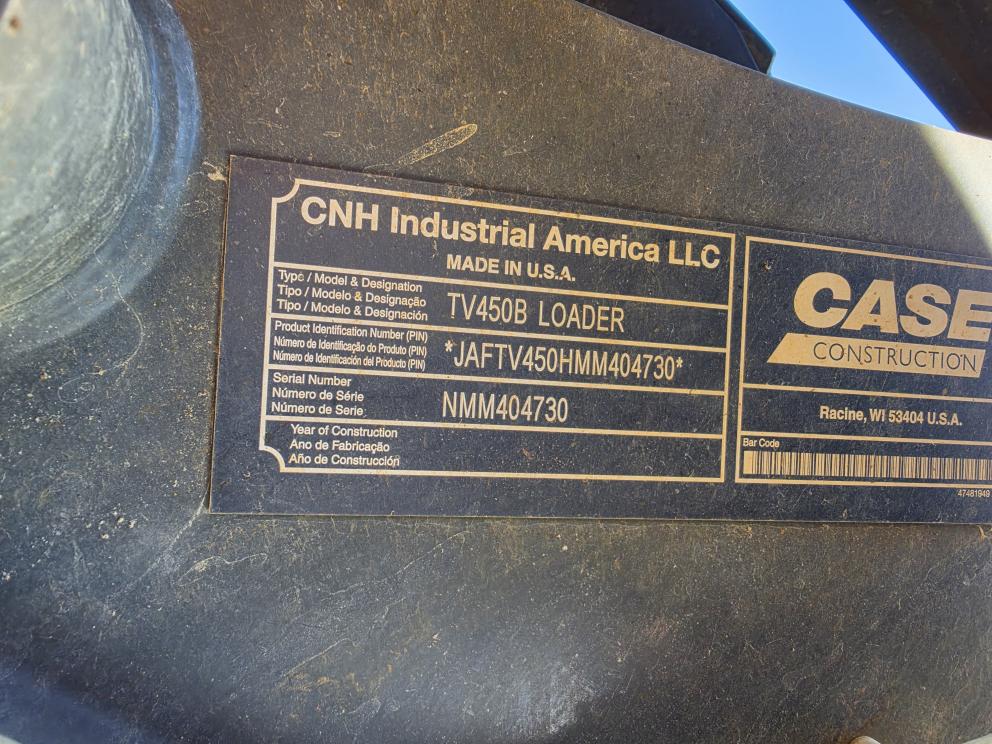 Image for 2021 Case TV450B