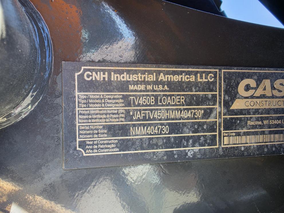 Image for 2021 Case TV450B