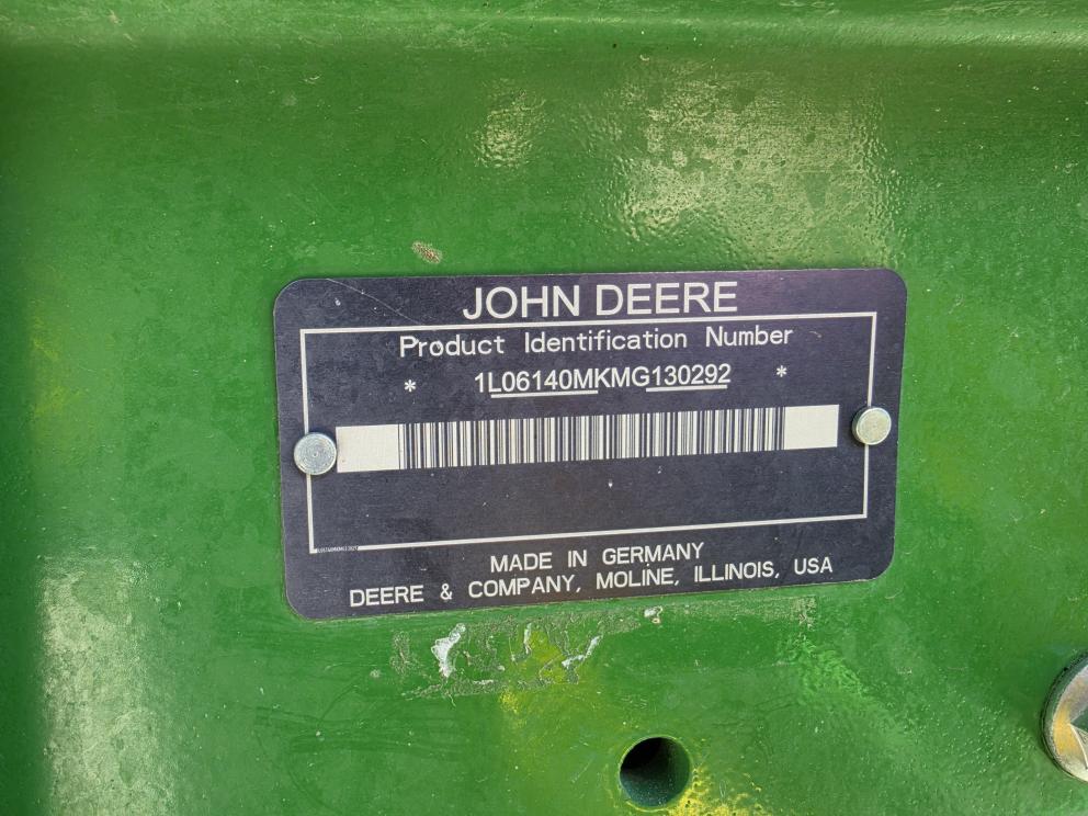 Image for 2021 John Deere 6140M