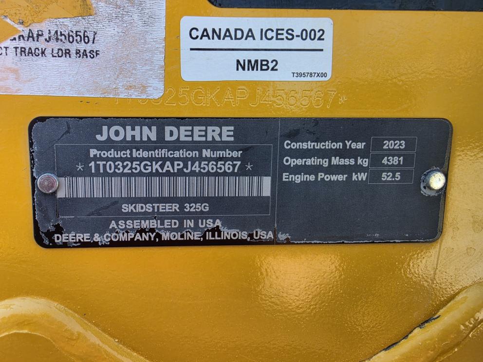 Image for 2023 John Deere 325G