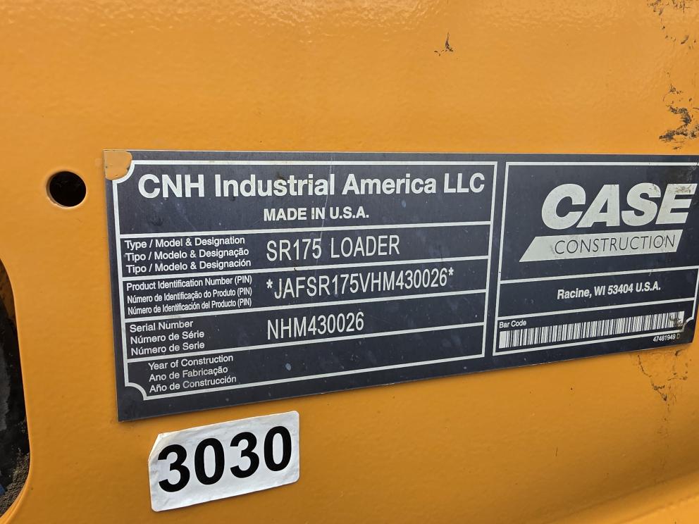 Image for 2017 Case SR175