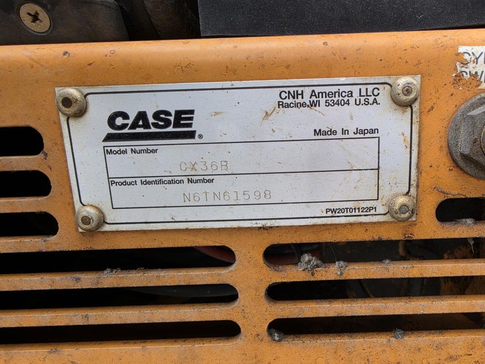 Image for 2006 Case CX36B ZTS