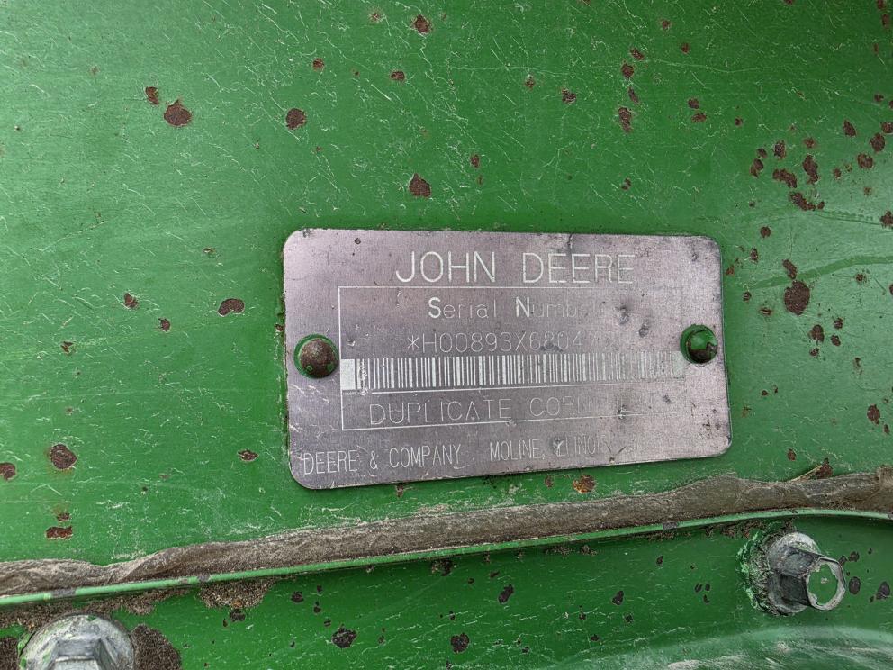 Image for 1997 John Deere 893