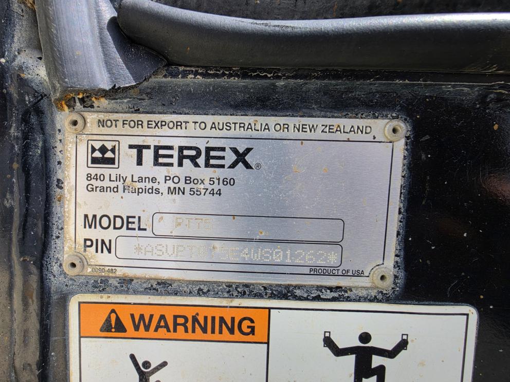 Image for 2014 Terex PT75