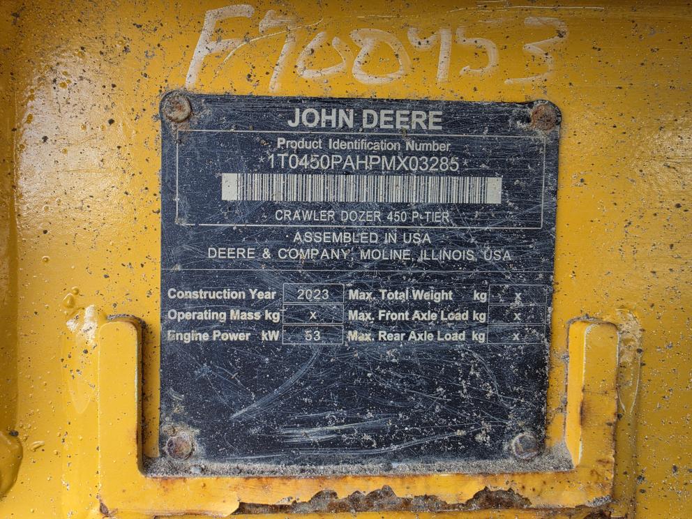 Image for 2023 John Deere 450P LGP