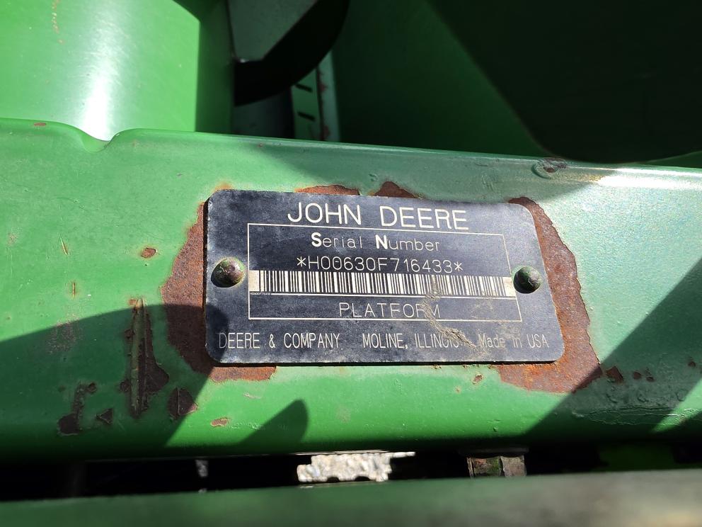 Image for 2006 John Deere 630F