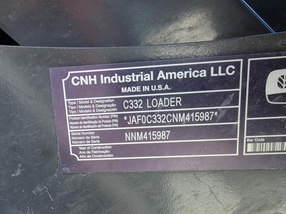 Image for 2022 New Holland C332