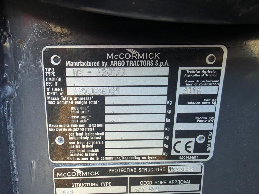 Image for 2016 MCCORMICK X6.420