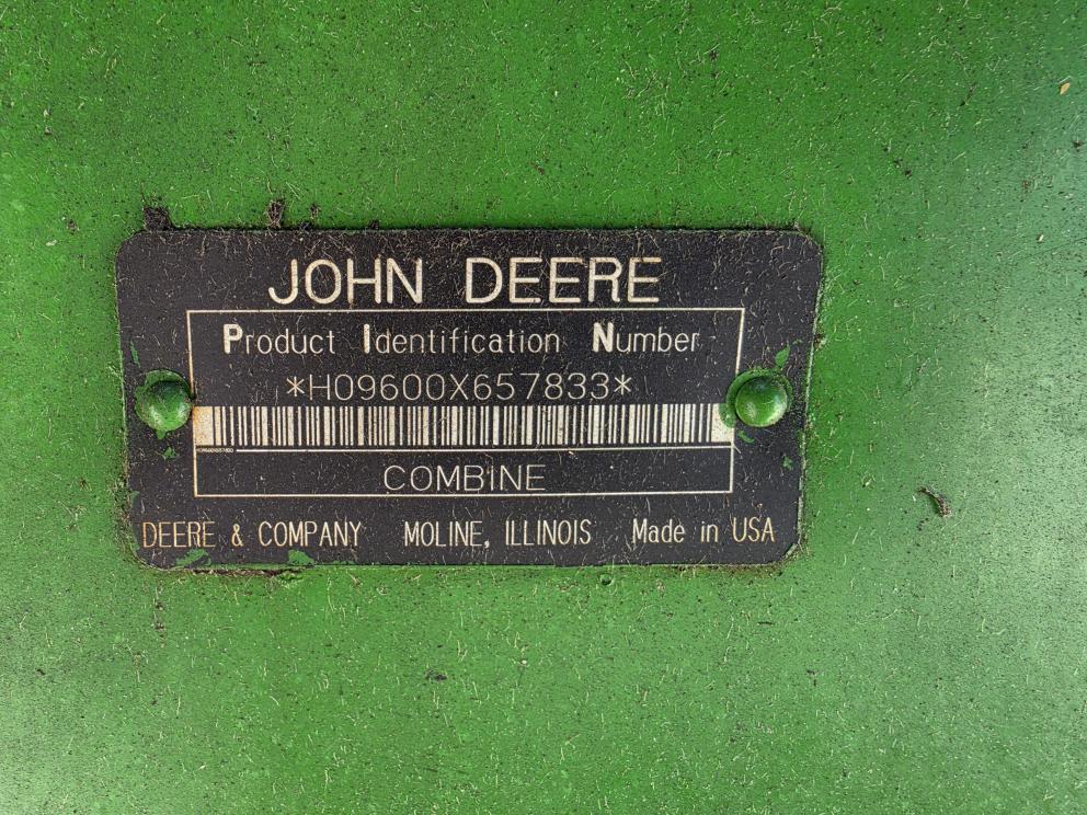 Image for 1994 John Deere 9600