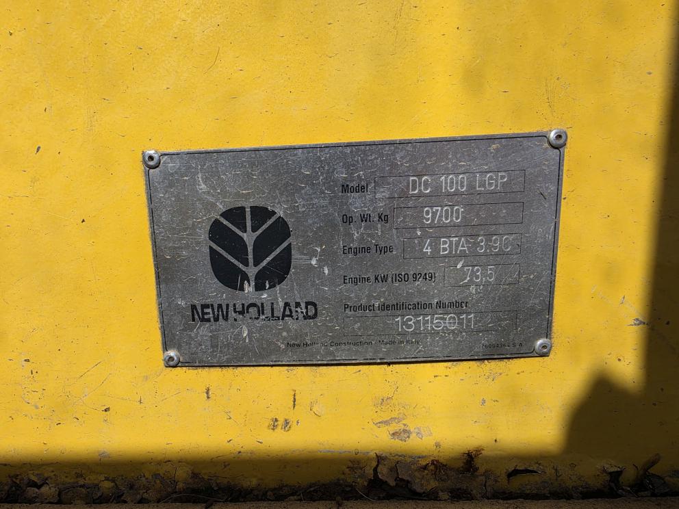 Image for 2003 New Holland DC100 LGP