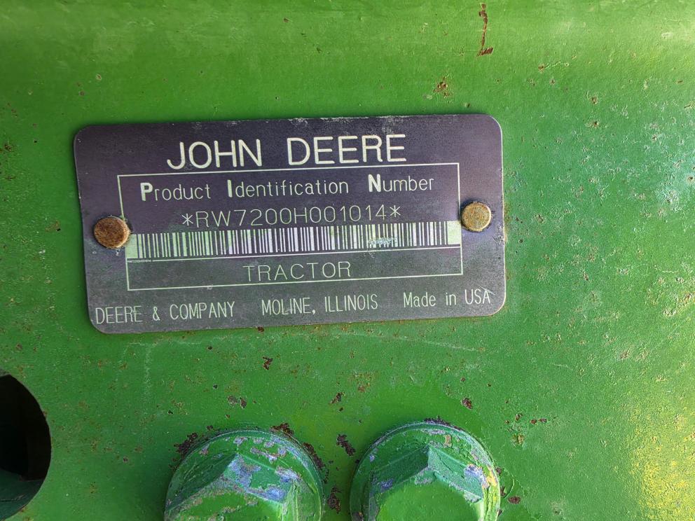 Image for 1994 John Deere 7200