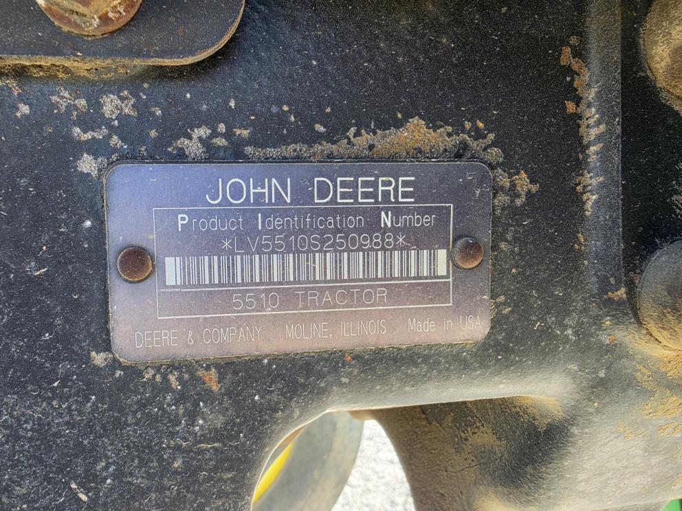 Image for 1999 John Deere 5510