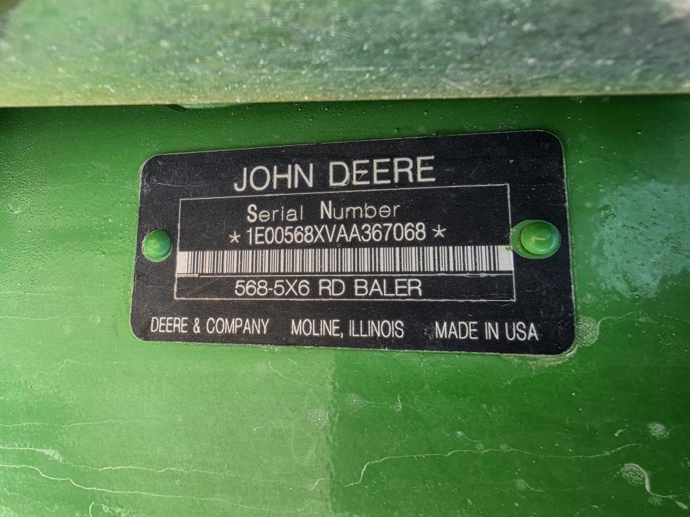 Image for 2010 John Deere 568