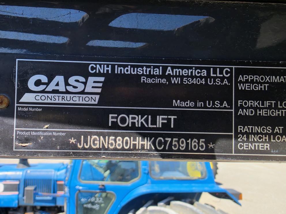 Image for 2019 Case 586H